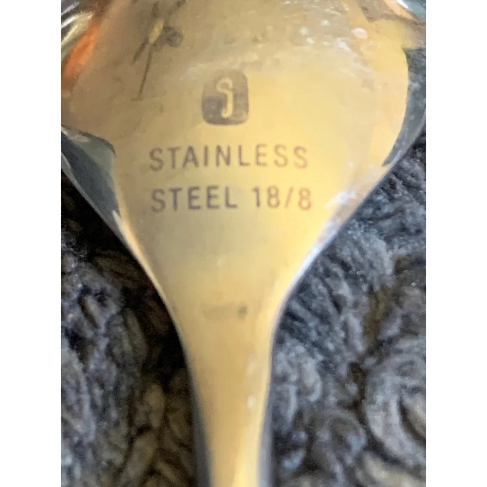 Set of 2 18/8 Stainless Steel 5